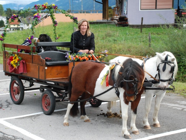 Umzug beim XV. Käsefestival in Kötschach-Mauthen