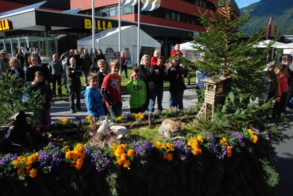 Umzug beim XV. Käsefestival in Kötschach-Mauthen