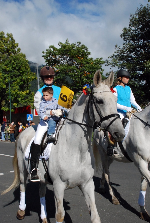 Umzug beim XV. Käsefestival in Kötschach-Mauthen