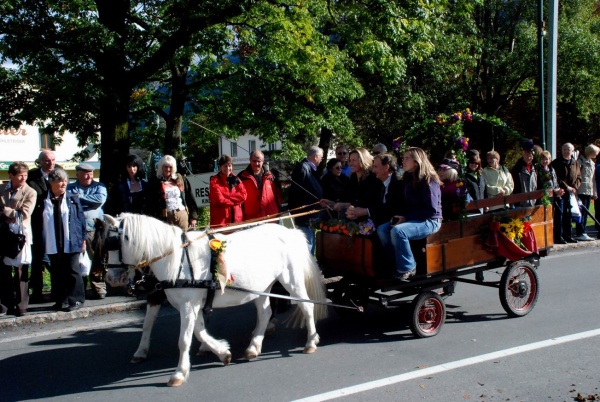 Umzug beim XV. Käsefestival in Kötschach-Mauthen