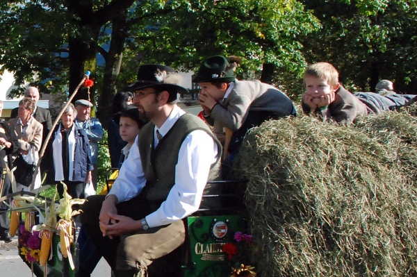 Umzug beim XV. Käsefestival in Kötschach-Mauthen